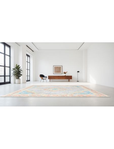 Persian Vintage Χαλί 376 x 289 Πολύχρωμο