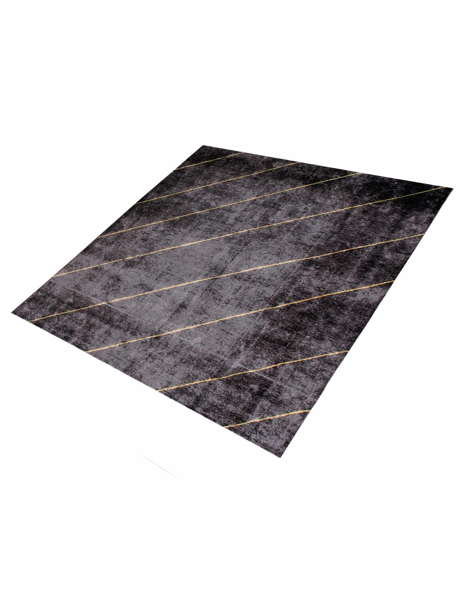 Persian Vintage Χαλί  Μαύρο <br/>218 x 218 cm
