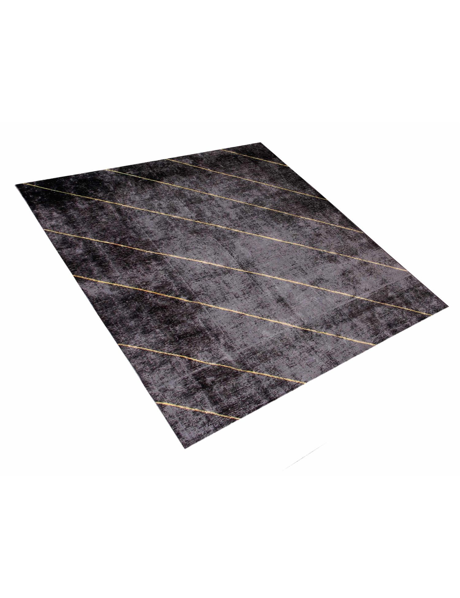 Persian Vintage Χαλί  Μαύρο <br/>218 x 218 cm