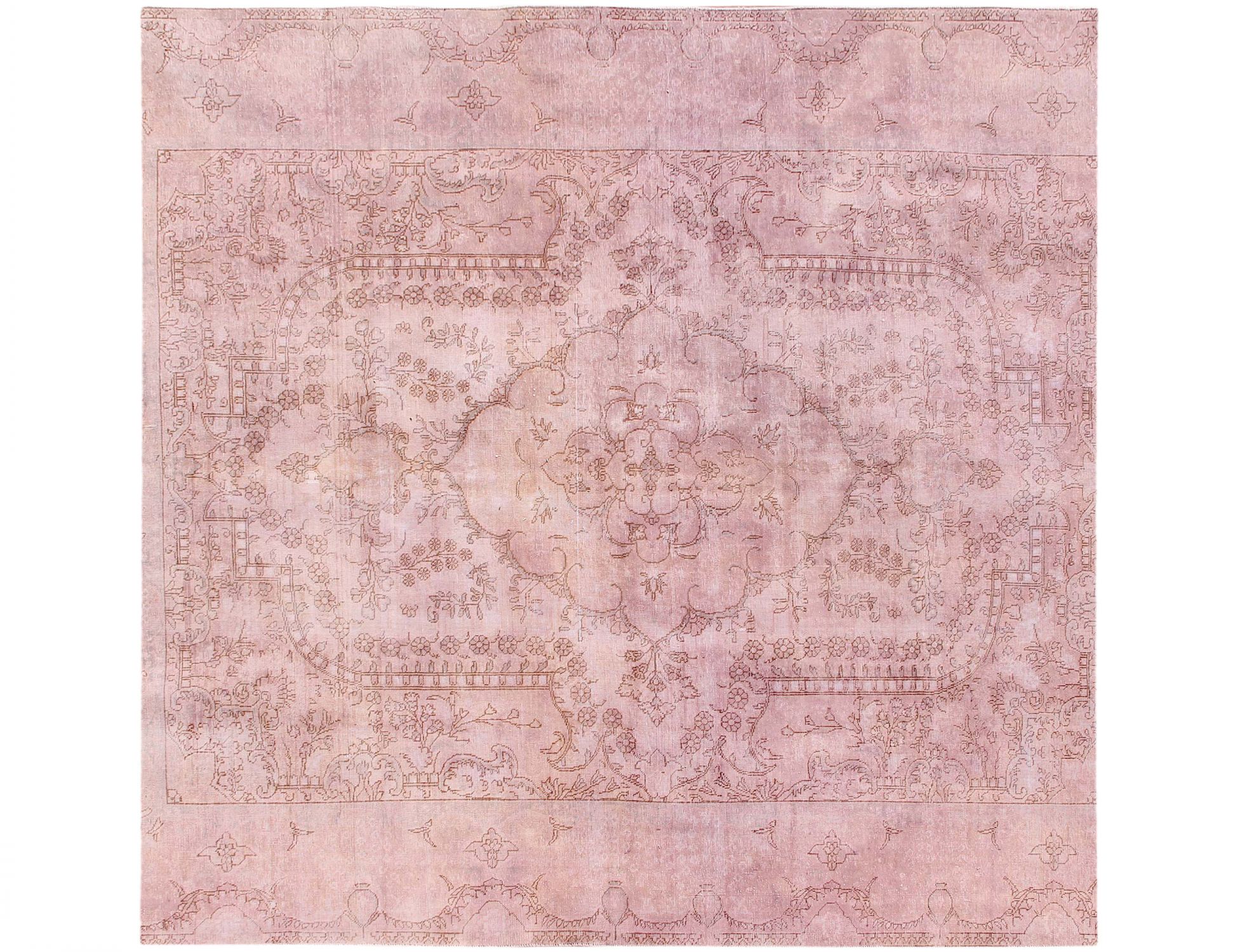 Persian Vintage Χαλί  Ροζ <br/>286 x 286 cm
