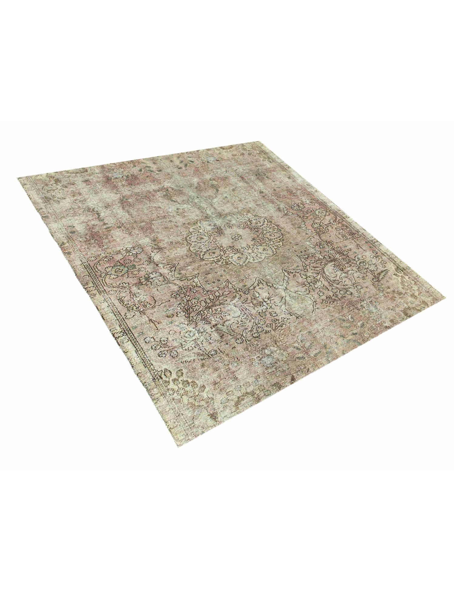 Persian Vintage Χαλί  Πράσινο <br/>192 x 192 cm