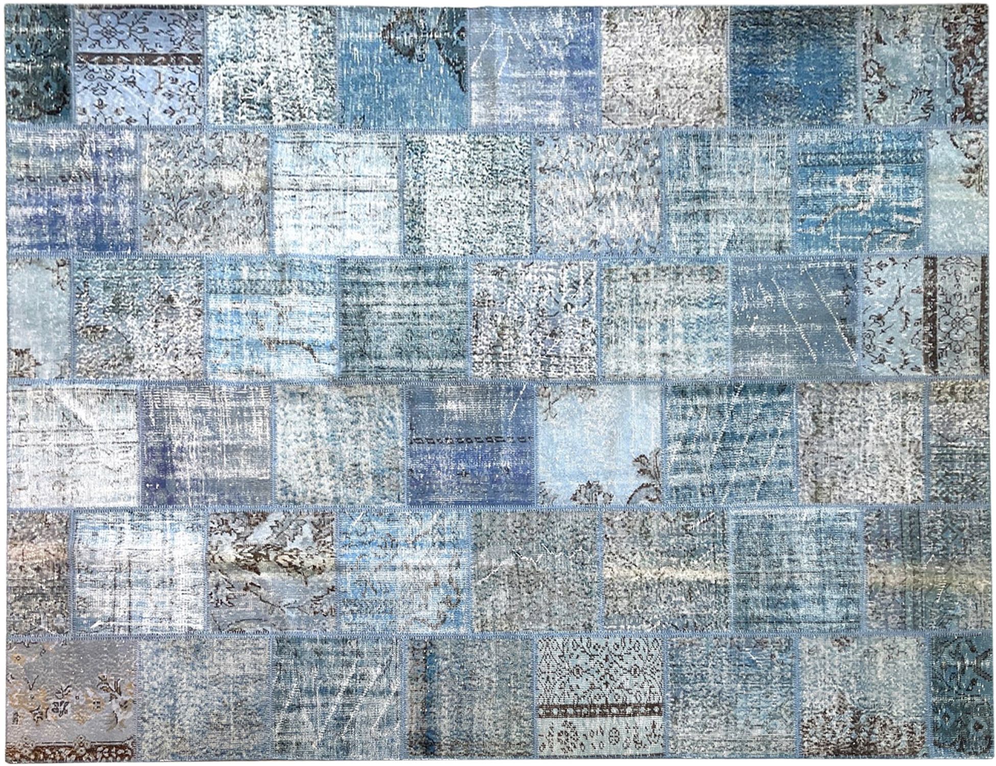 Patchwork Χαλί  Μπλε <br/>299 x 255 cm