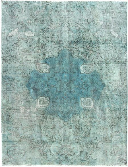 Persian Vintage Χαλί 280 x 184 Πράσινο