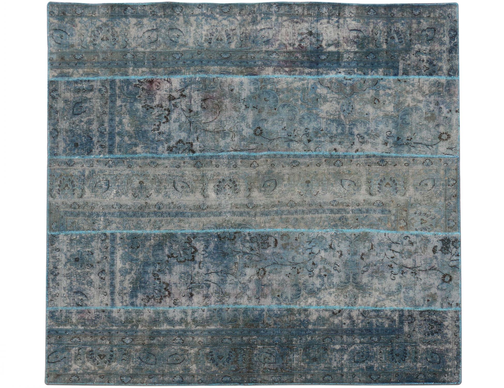 Patchwork Χαλί  Τυρκουάζ <br/>250 x 250 cm