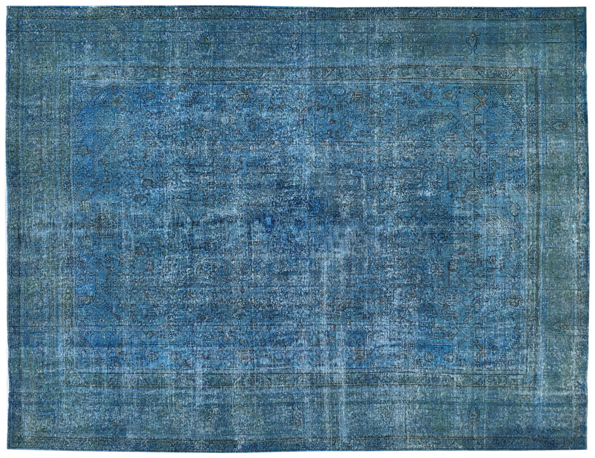 Vintage Χαλί  Μπλε <br/>382 x 289 cm