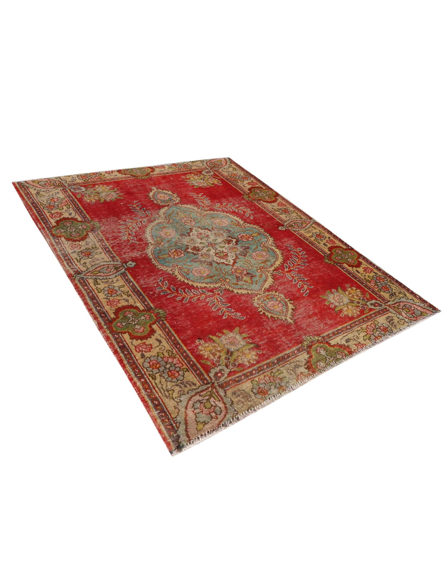 Retro Rug  Κόκκινο <br/>165 x 128 cm