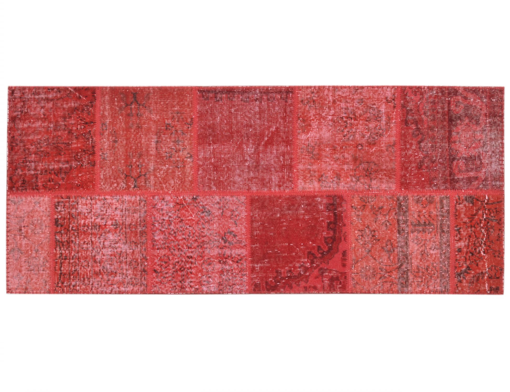 Patchwork Χαλί  Κόκκινο <br/>198 x 79 cm