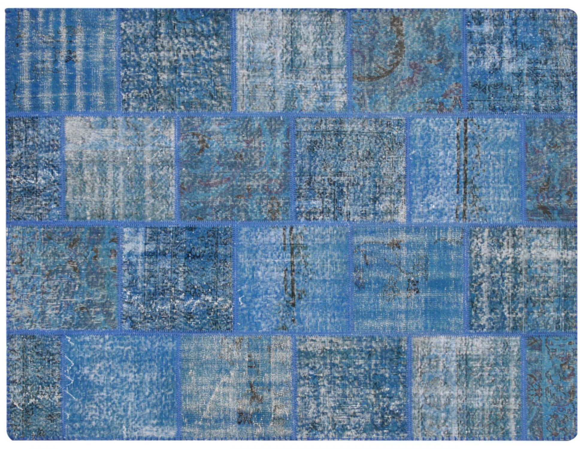 Patchwork    Μπλε <br/>200 x 150 cm