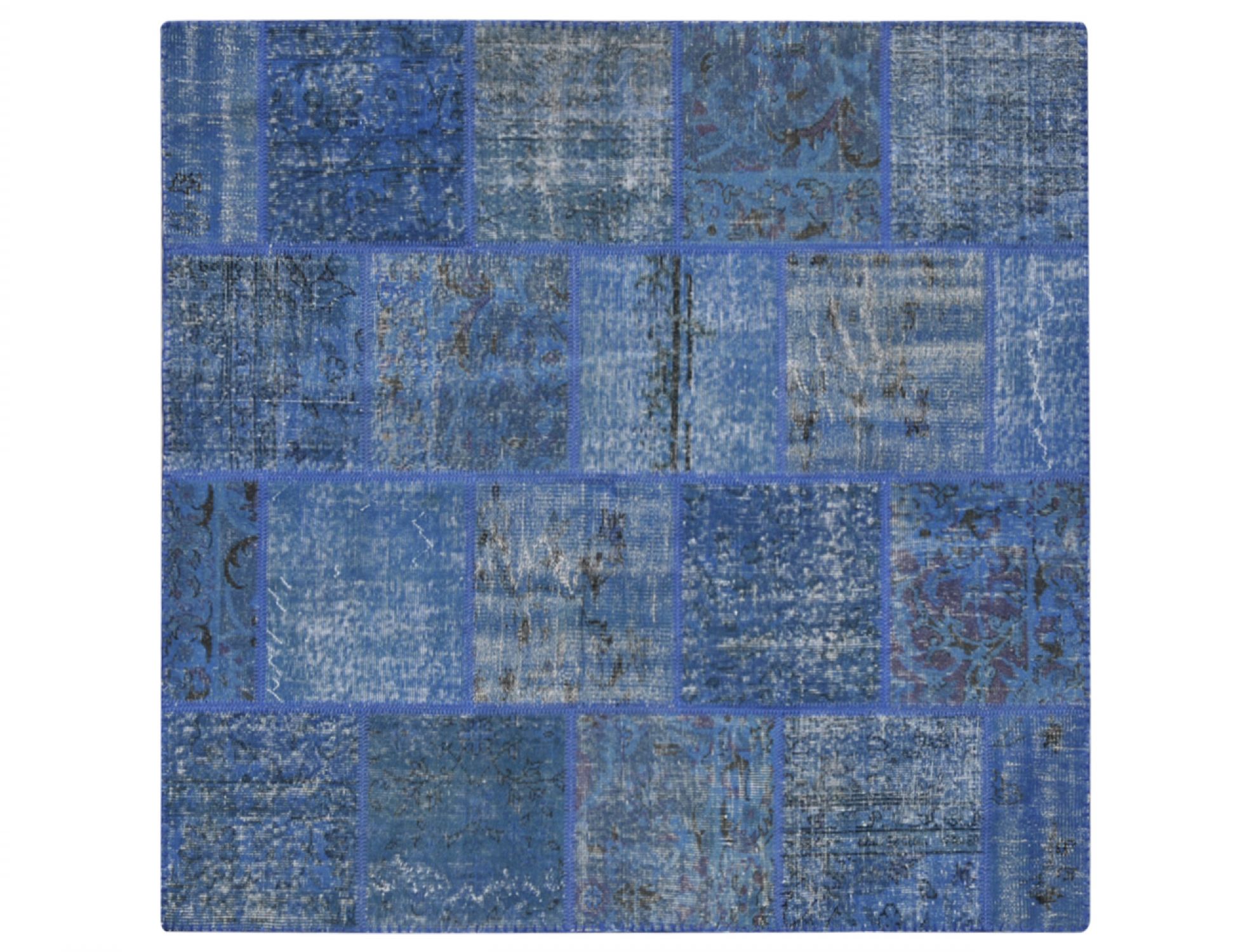 Patchwork Χαλί  Μπλε <br/>200 x 150 cm