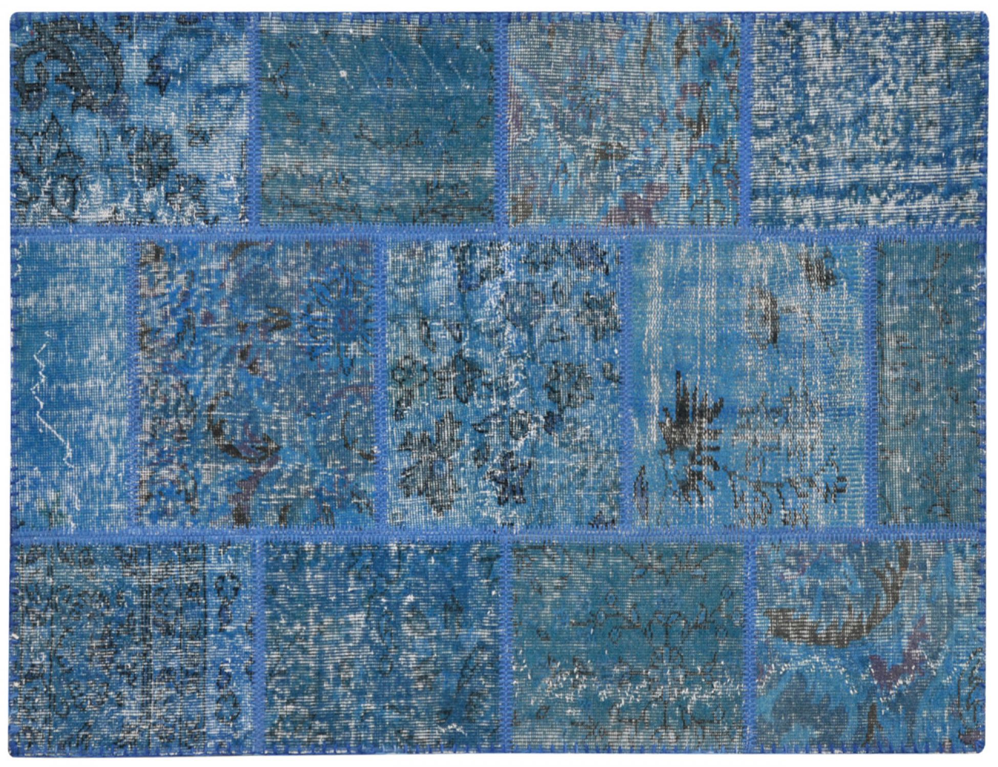 Patchwork    Μπλε <br/>150 x 100 cm