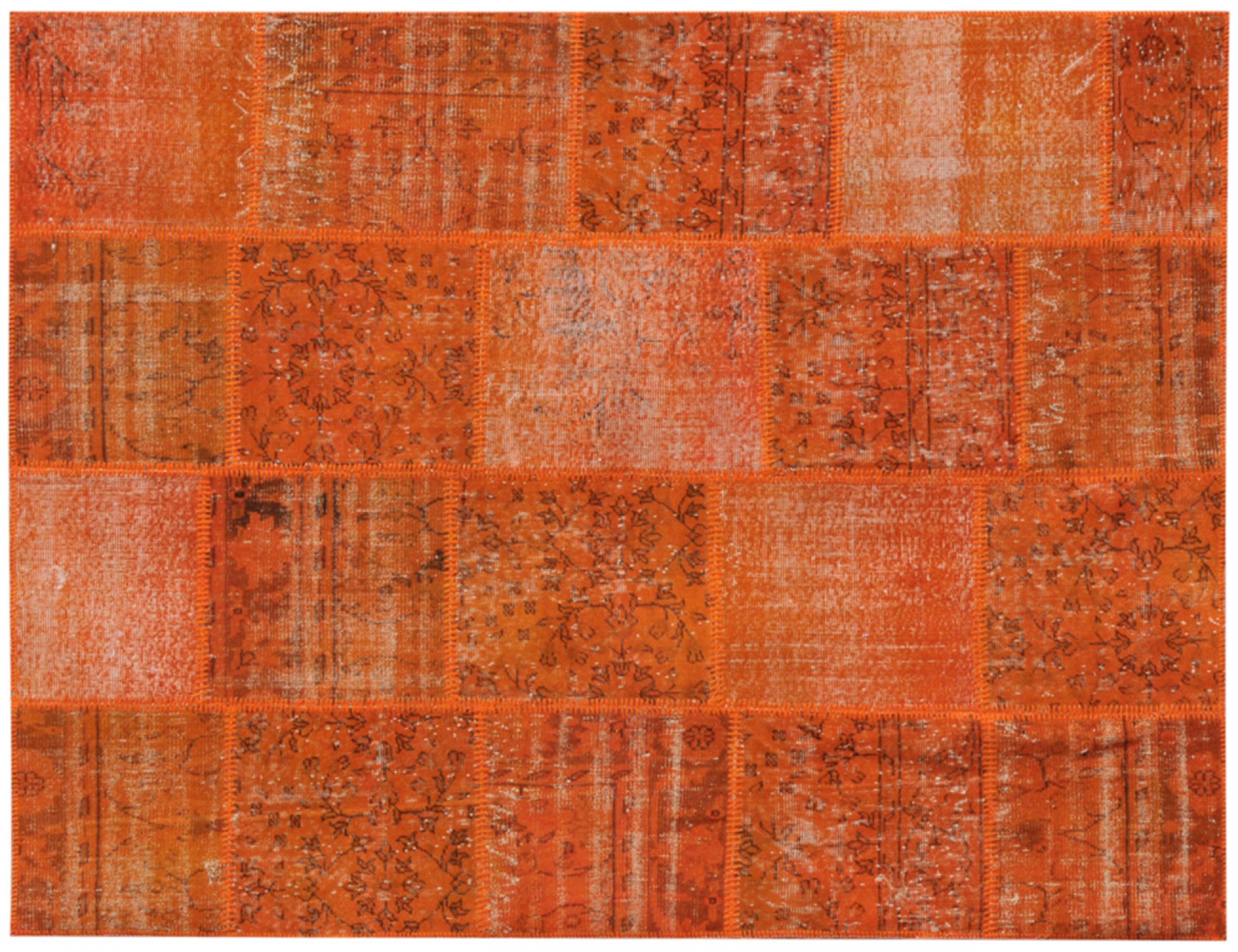 Patchwork    Πορτοκαλί <br/>240 x 170 cm