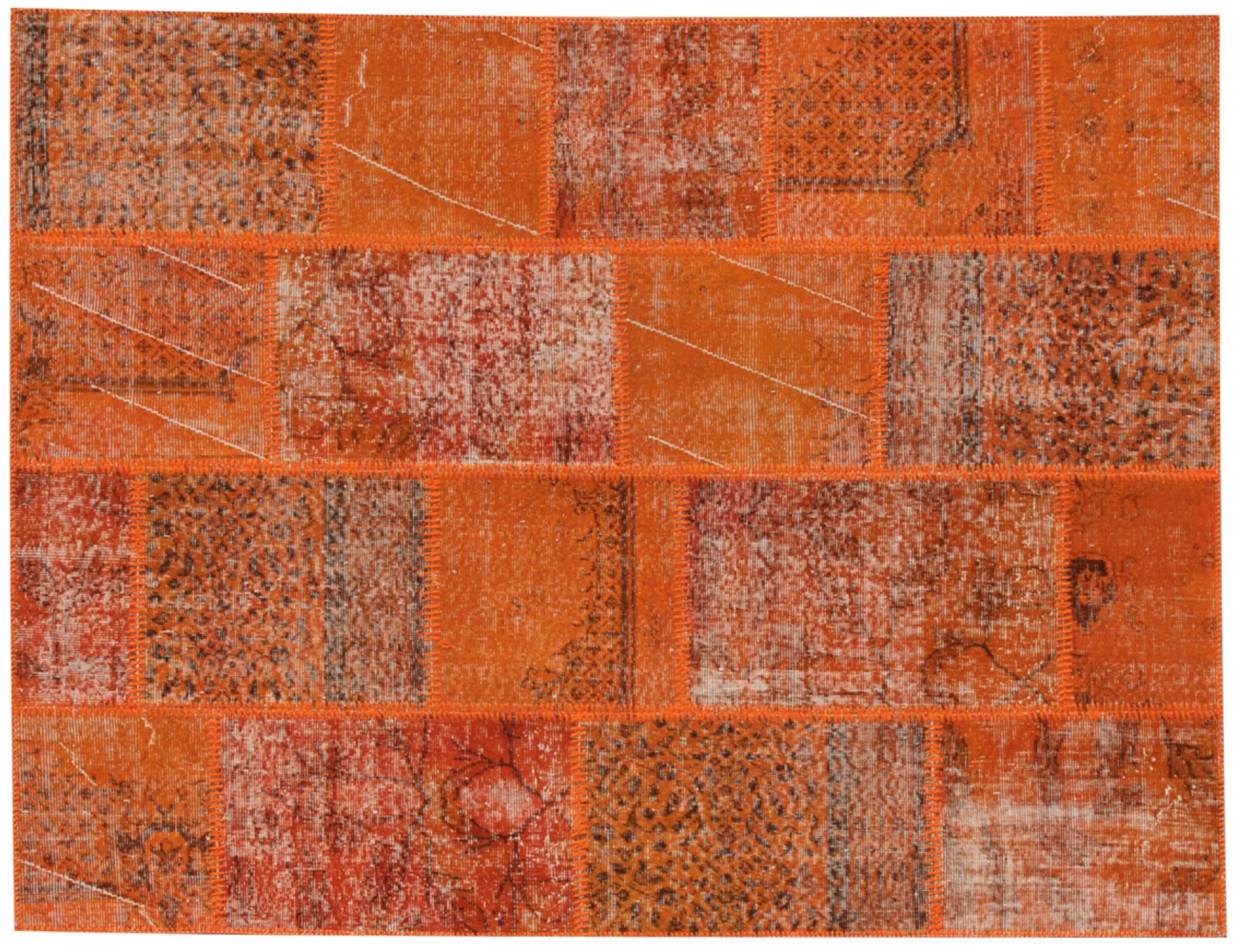 Patchwork Χαλί  Πορτοκαλί <br/>200 x 150 cm