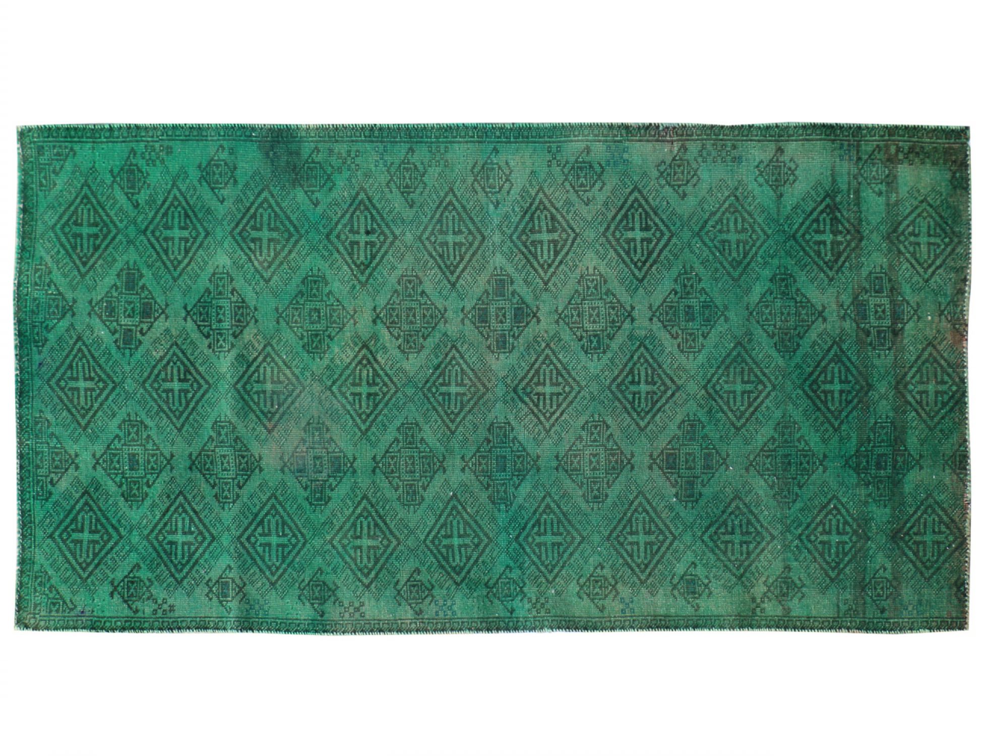 Vintage Χαλί  Πράσινο <br/>253 x 120 cm