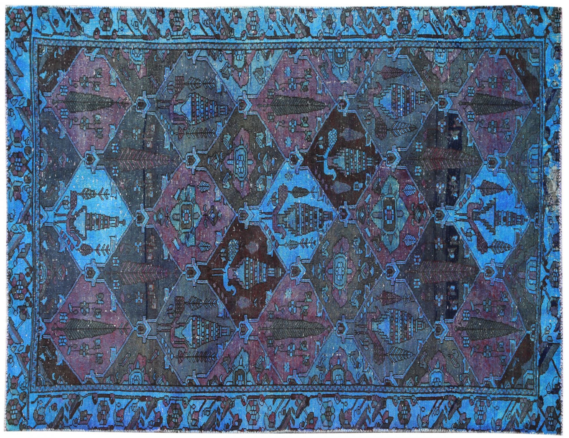 Vintage Χαλί  Μπλε <br/>295 x 150 cm