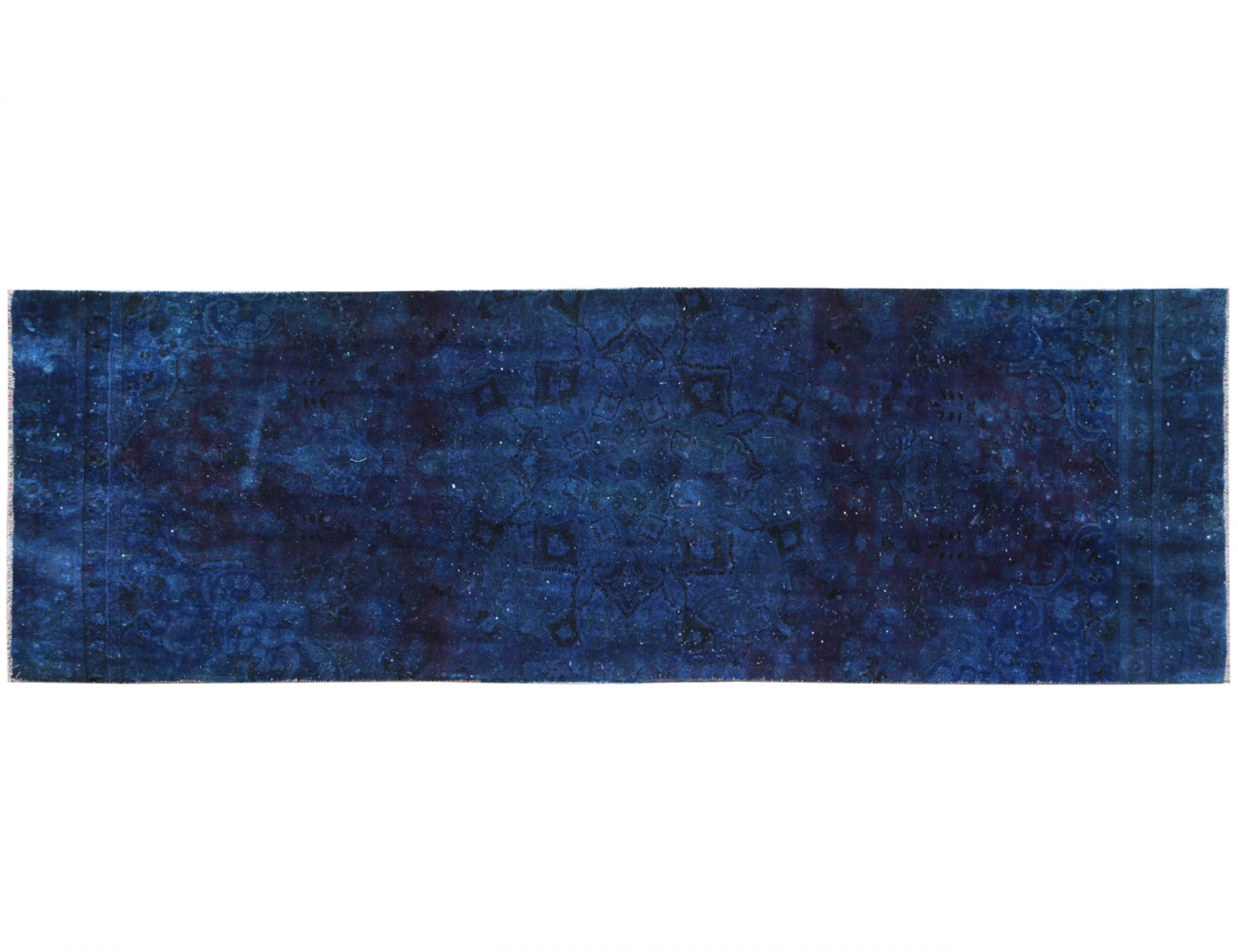 Vintage Χαλί  Μπλε <br/>348 x 114 cm