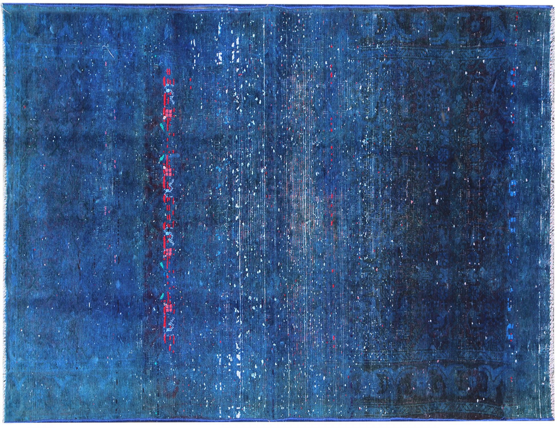 Vintage Χαλί  Μπλε <br/>218 x 113 cm