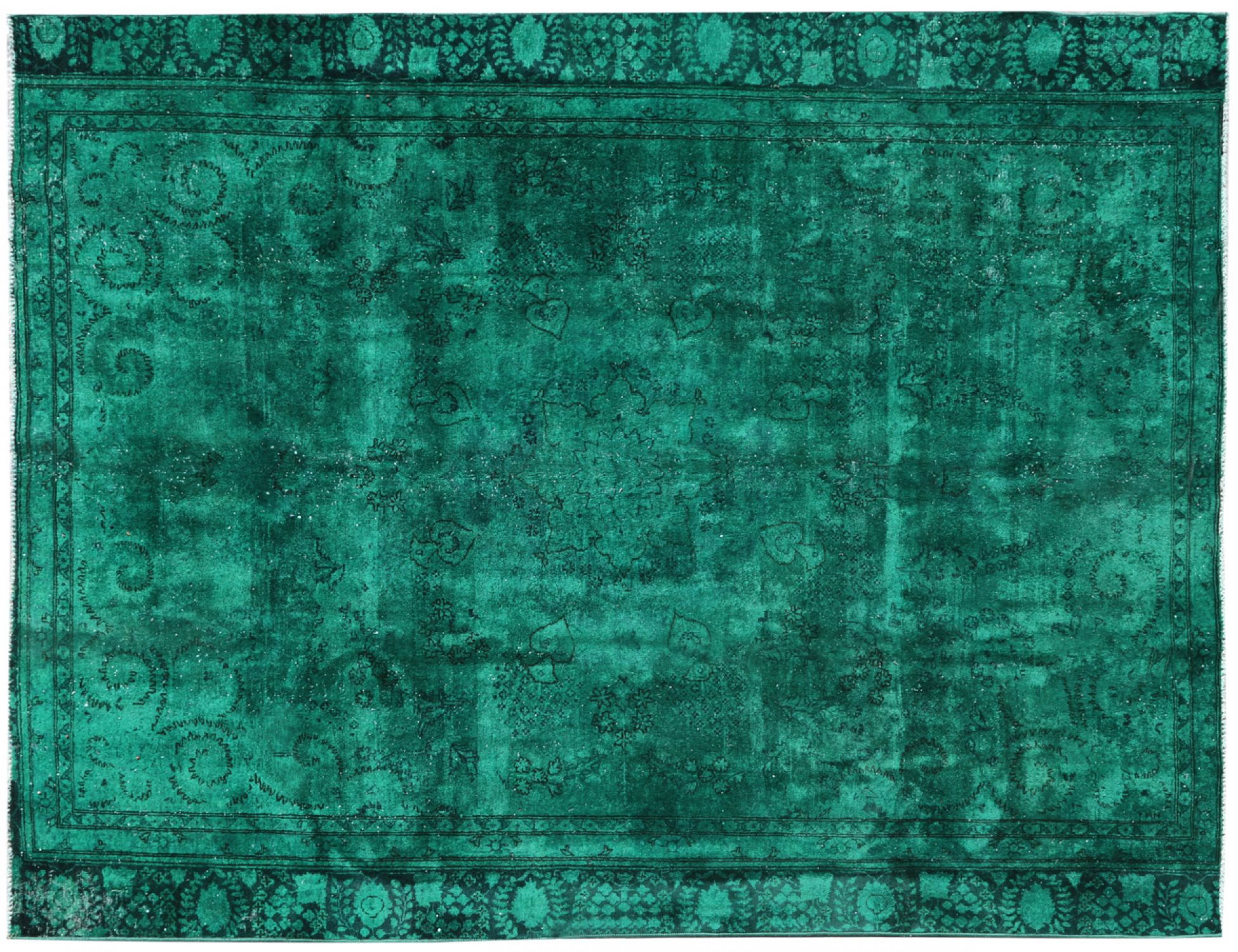 Vintage Χαλί  Πράσινο <br/>300 x 258 cm