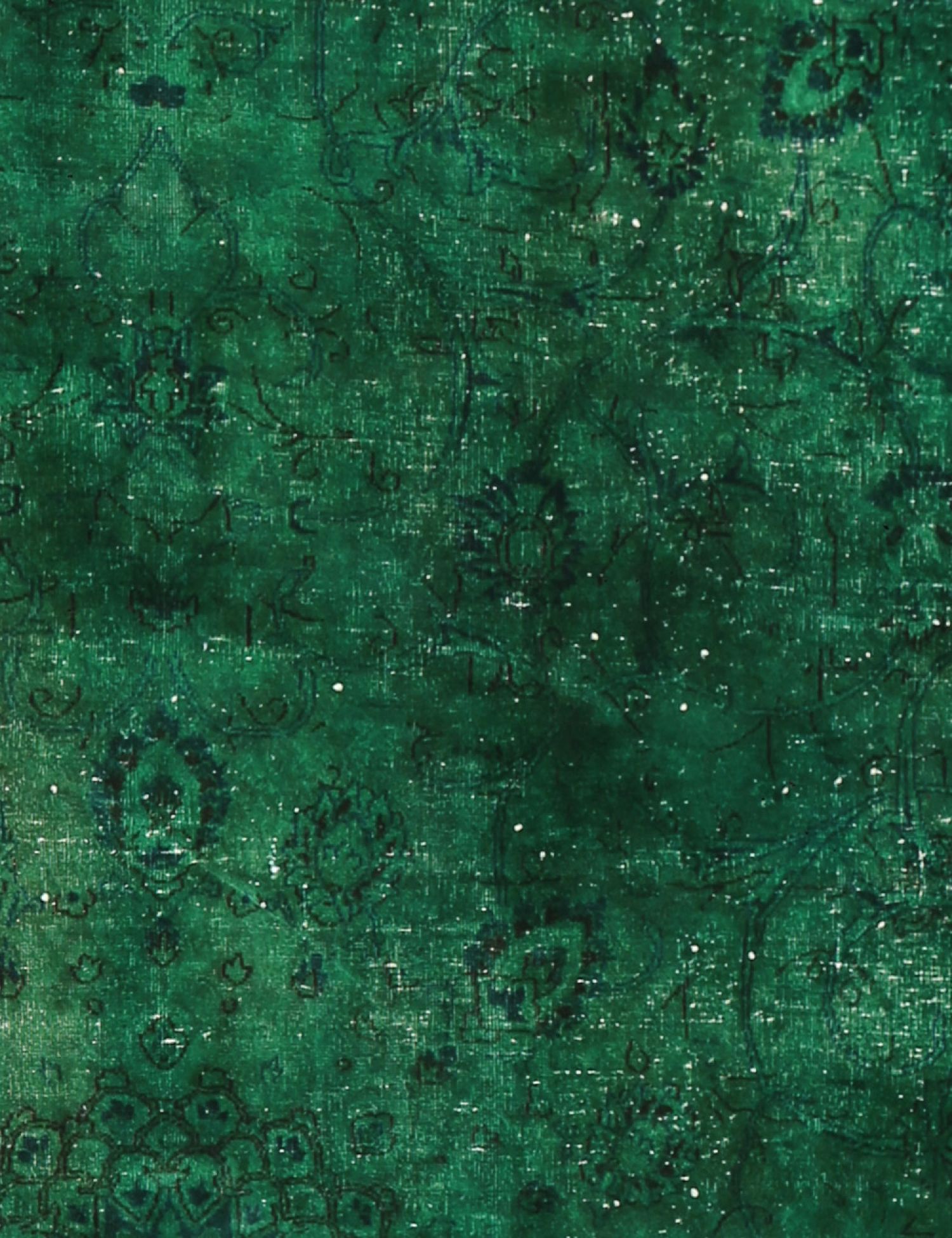 Vintage Χαλί  Πράσινο <br/>270 x 270 cm