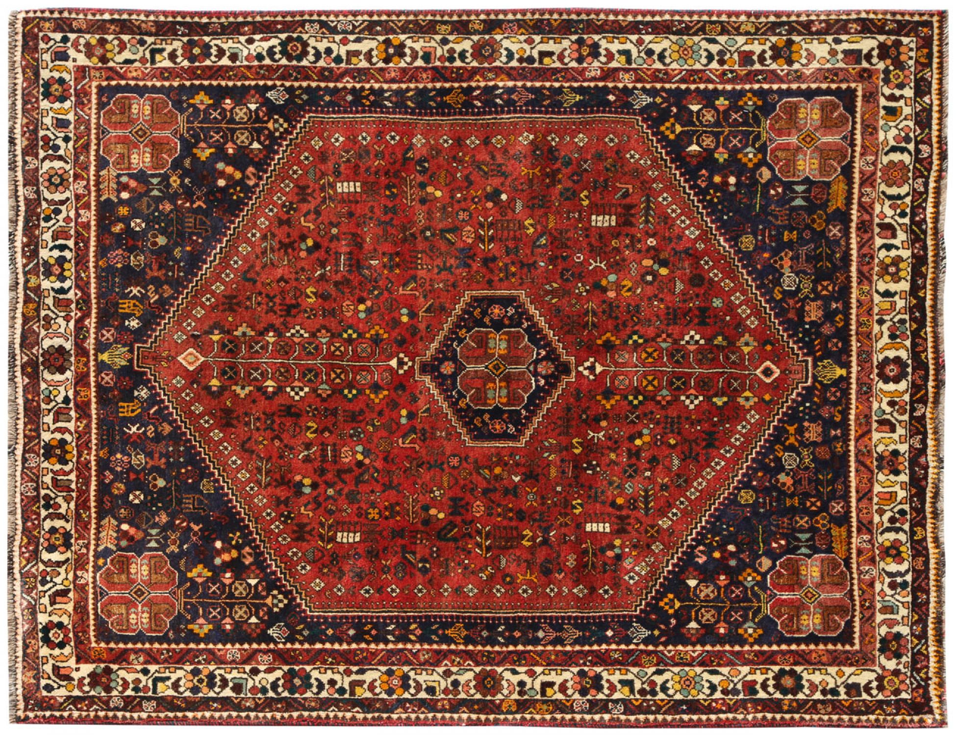 Περσικό Χαλί  Μπλέ <br/>213 x 180 cm