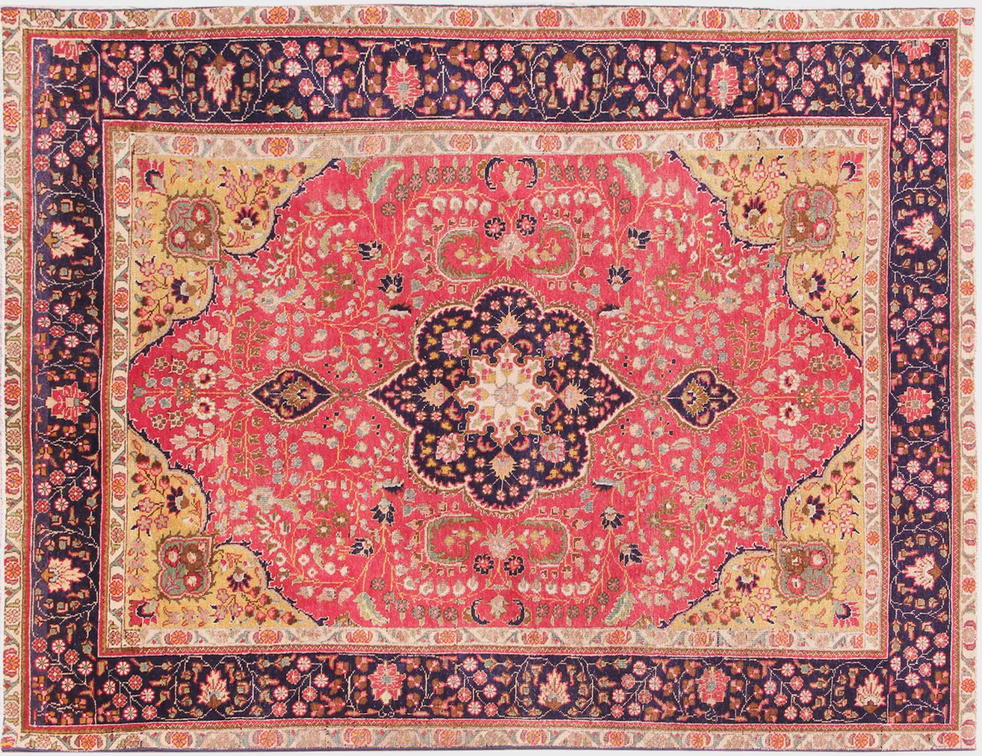 Tabriz Χαλί  Κόκκινο <br/>300 x 195 cm
