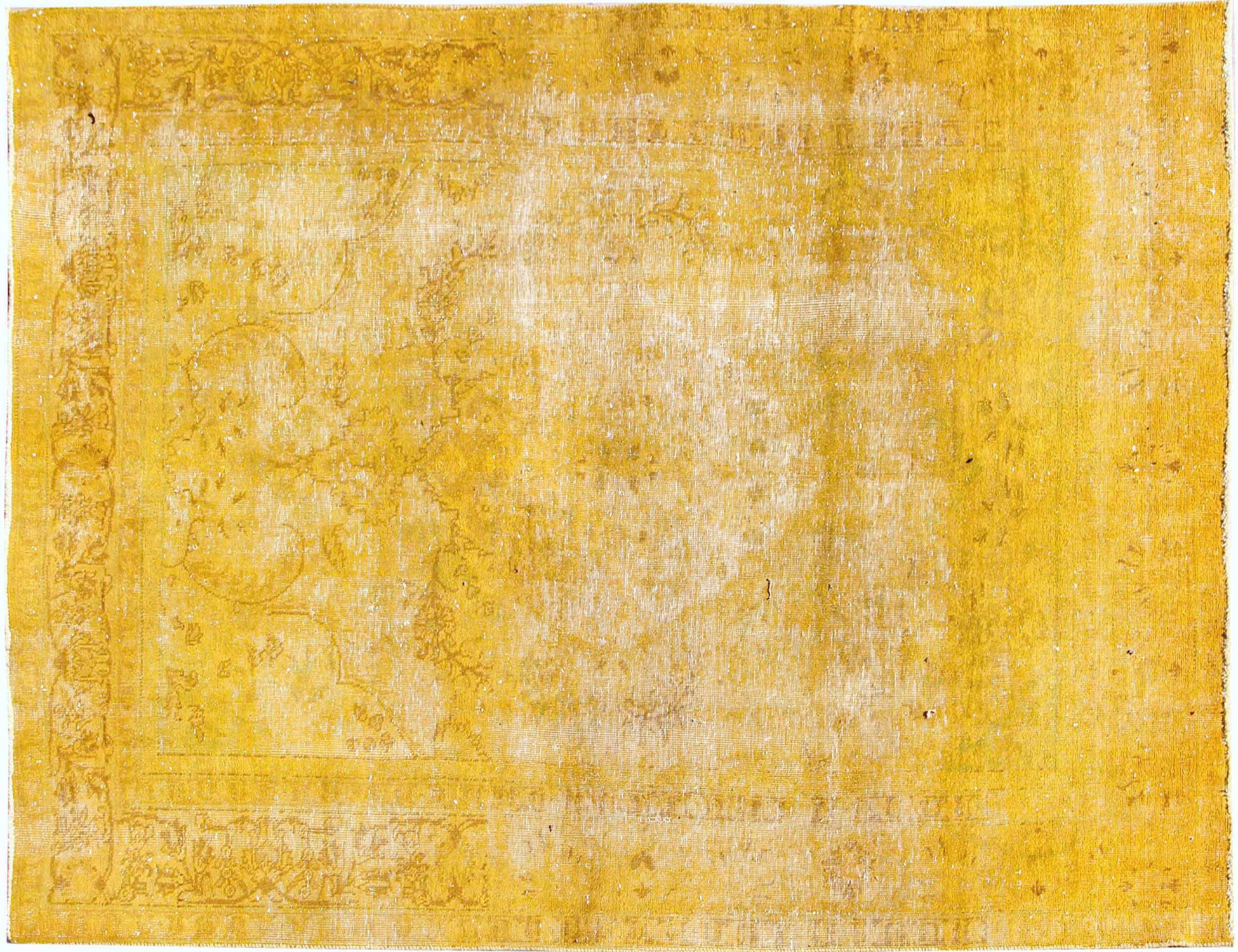 Περσικό Vintage Χαλί  Κίτρινο <br/>307 x 198 cm