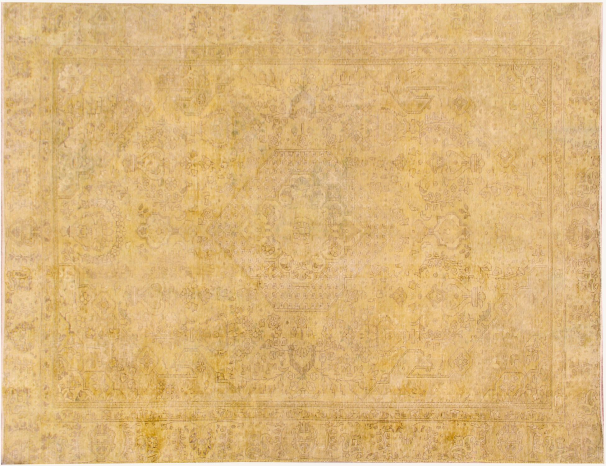 Persian vintage carpet  Κίτρινο <br/>280 x 195 cm