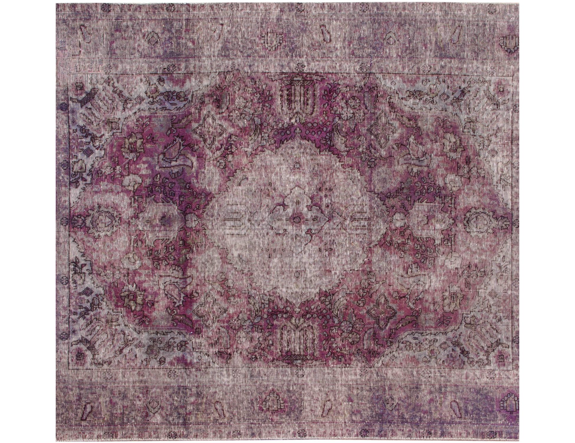 Persian Vintage Χαλί  Μωβ <br/>200 x 200 cm