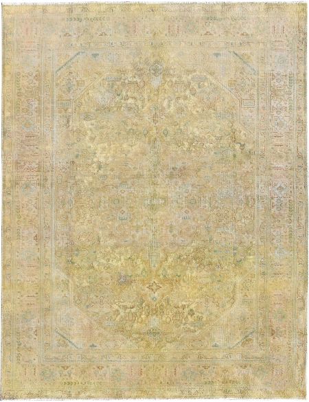 Persian Vintage Χαλί 310 x 200 Κίτρινο