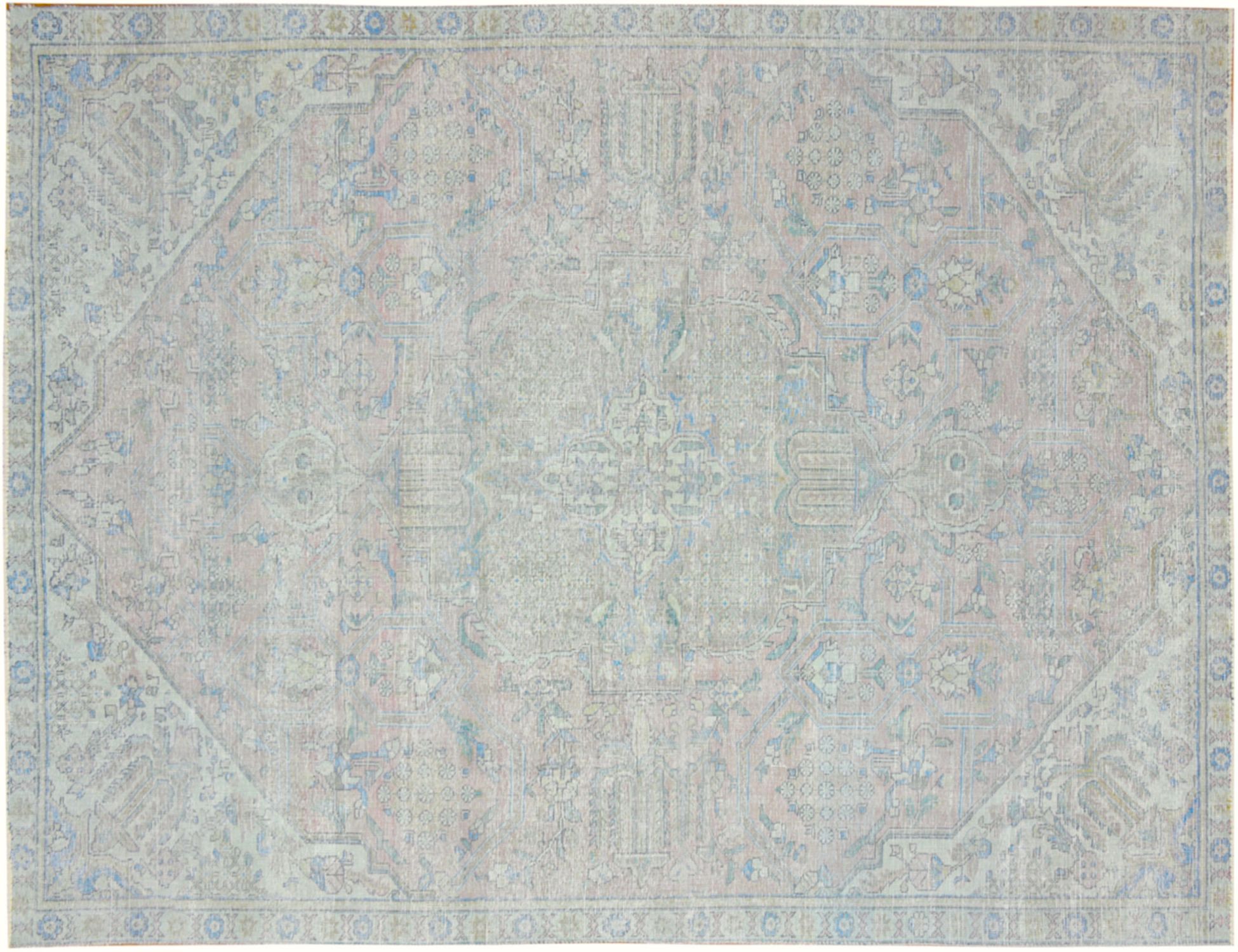 Persian vintage carpet  Γκρι <br/>298 x 218 cm