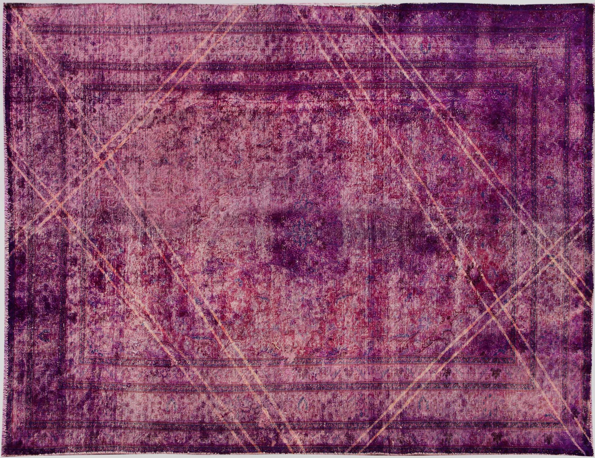 Περσικό Vintage Χαλί  Μωβ <br/>285 x 195 cm