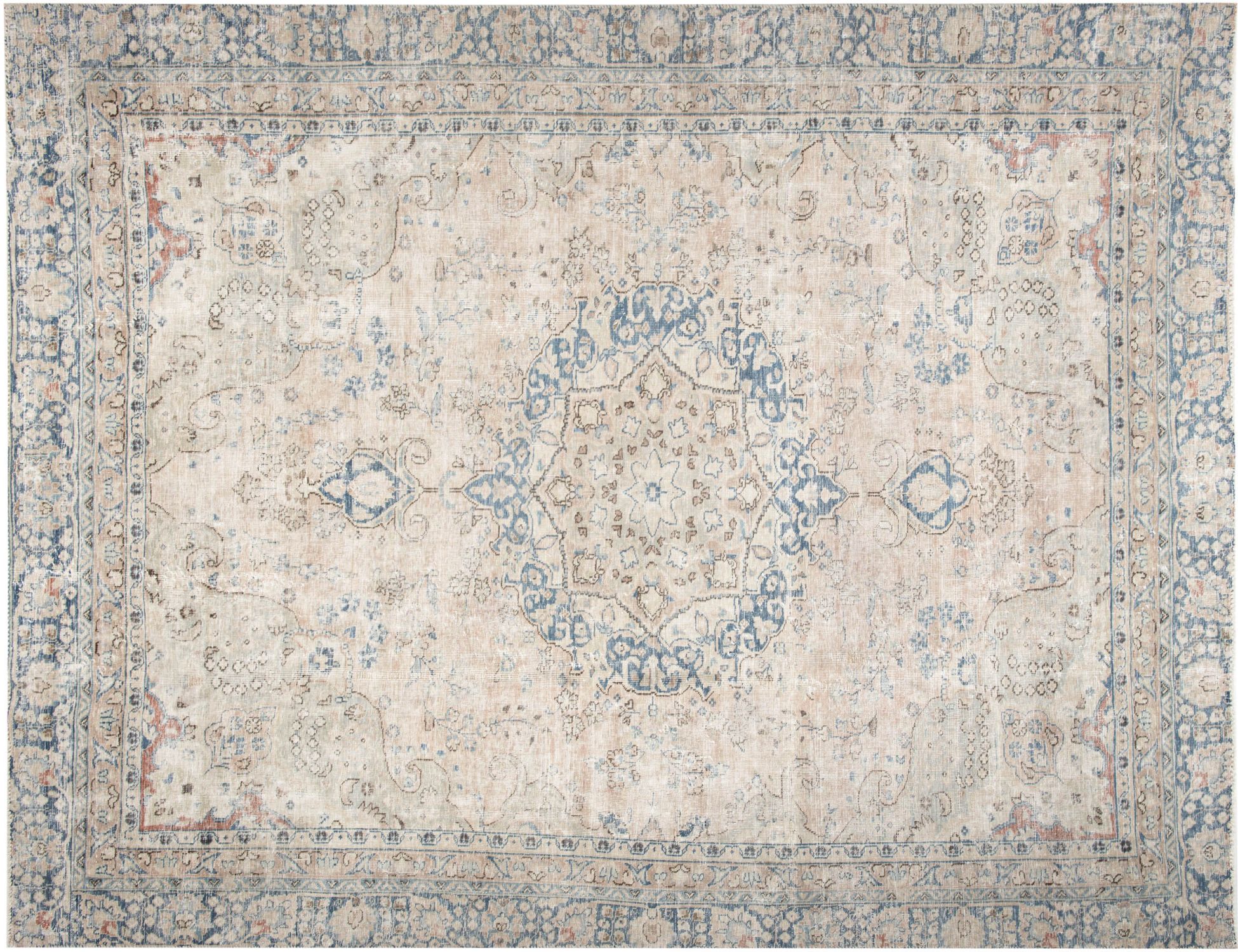 Persian vintage carpet  Μπεζ <br/>294 x 202 cm