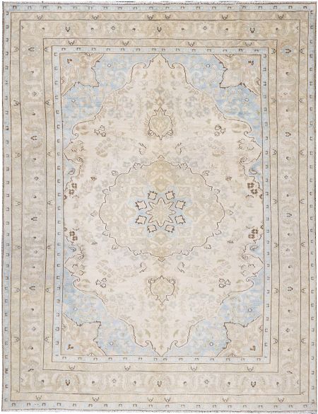 Persian Vintage Χαλί 290 x 202 Μπεζ