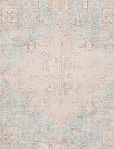 Persian Vintage Χαλί 295 x 186 Μπεζ