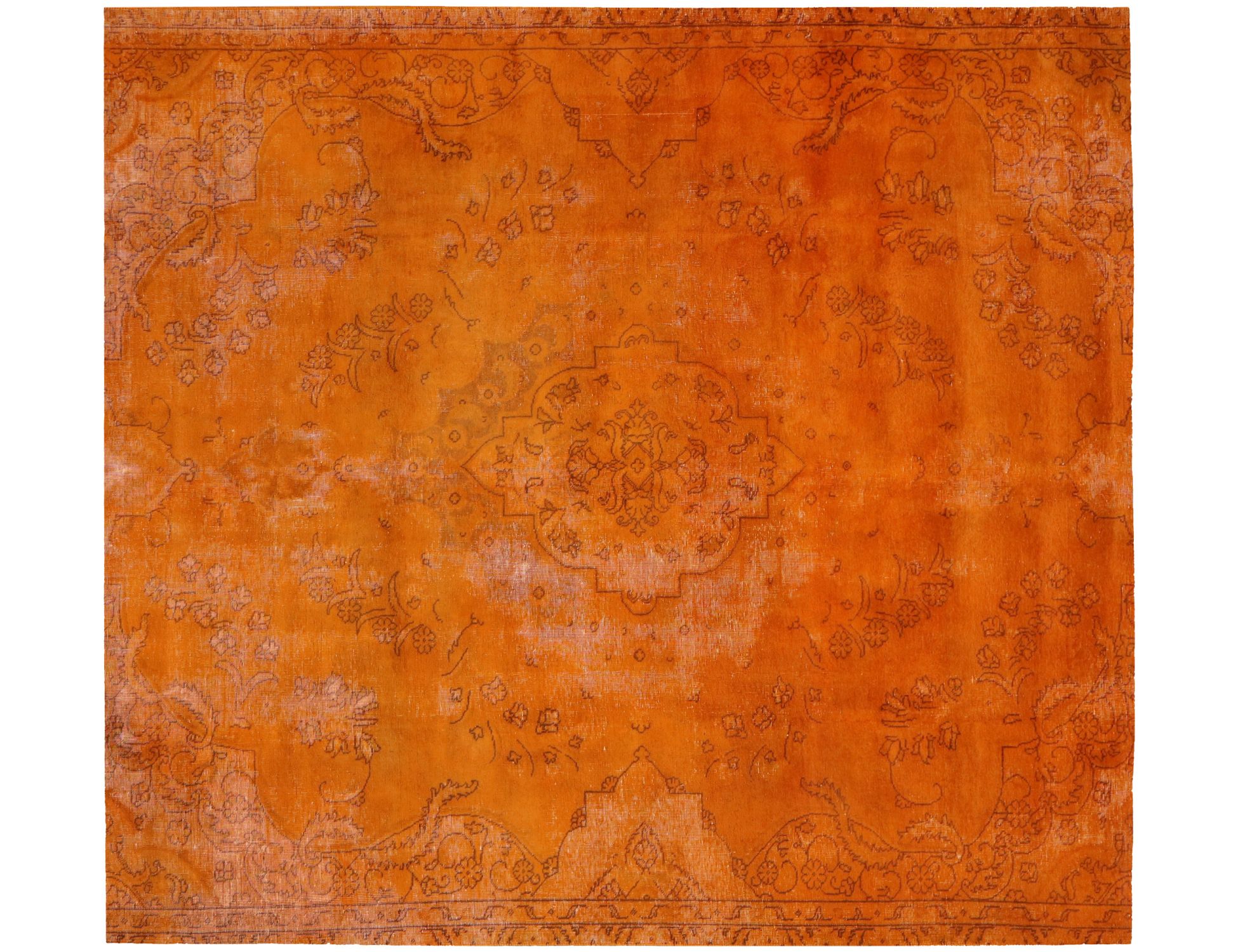 Persian Vintage Χαλί  Πορτοκαλί <br/>217 x 217 cm