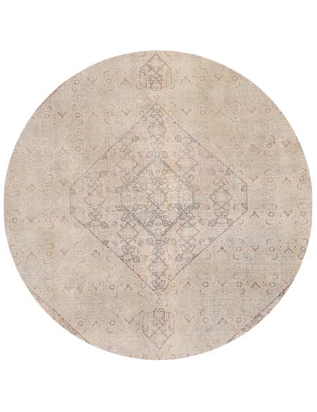 Persian Vintage Χαλί 195 x 195 Μπεζ
