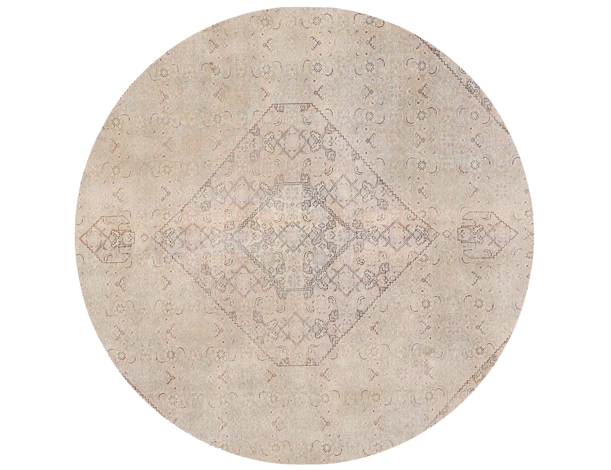 Persian Vintage Χαλί  Μπεζ <br/>195 x 195 cm