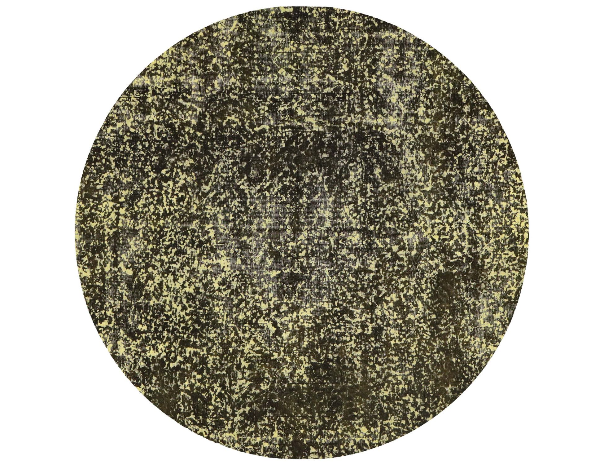 Persian Vintage Χαλί  Κίτρινο <br/>200 x 200 cm
