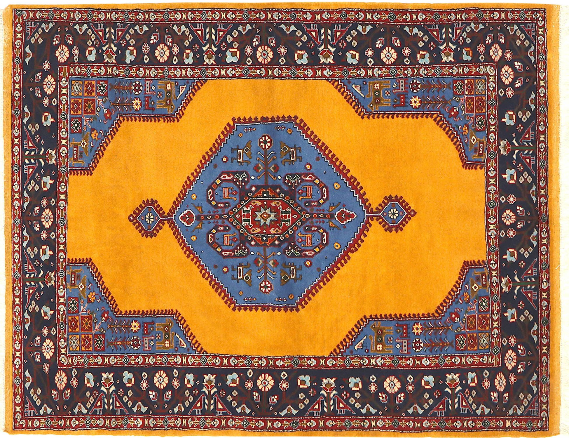 Persian Rug  Μπλε <br/>199 x 136 cm