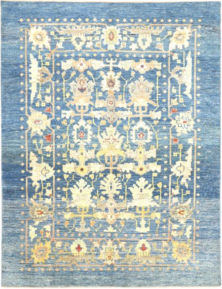 Persian Rug 308 x 215 Μπλε