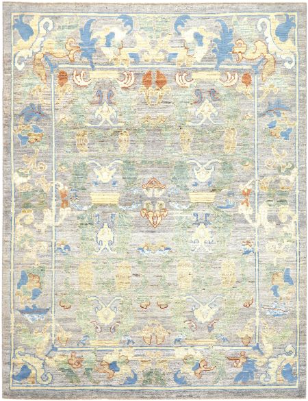 Persian Rug 284 x 230 Μπλε
