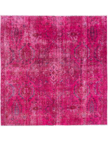 Persian Vintage Χαλί 210 x 216 Κόκκινο