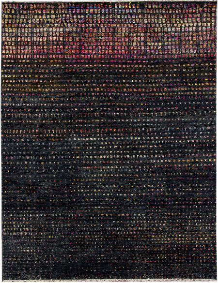 Taj Wool & Silk 365 x 254 Μαύρο