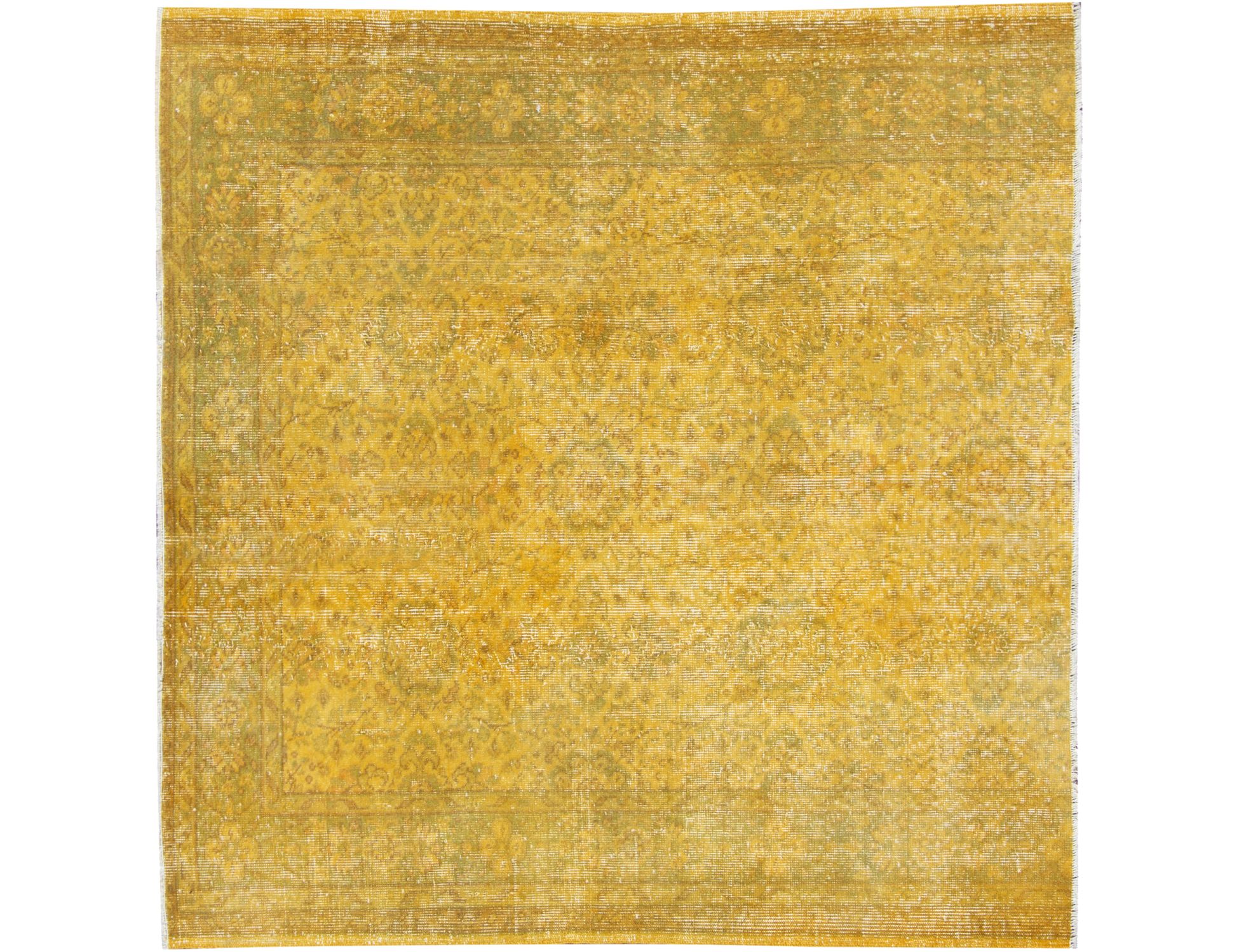 Vintage Χαλί  Κίτρινο <br/>154 x 163 cm
