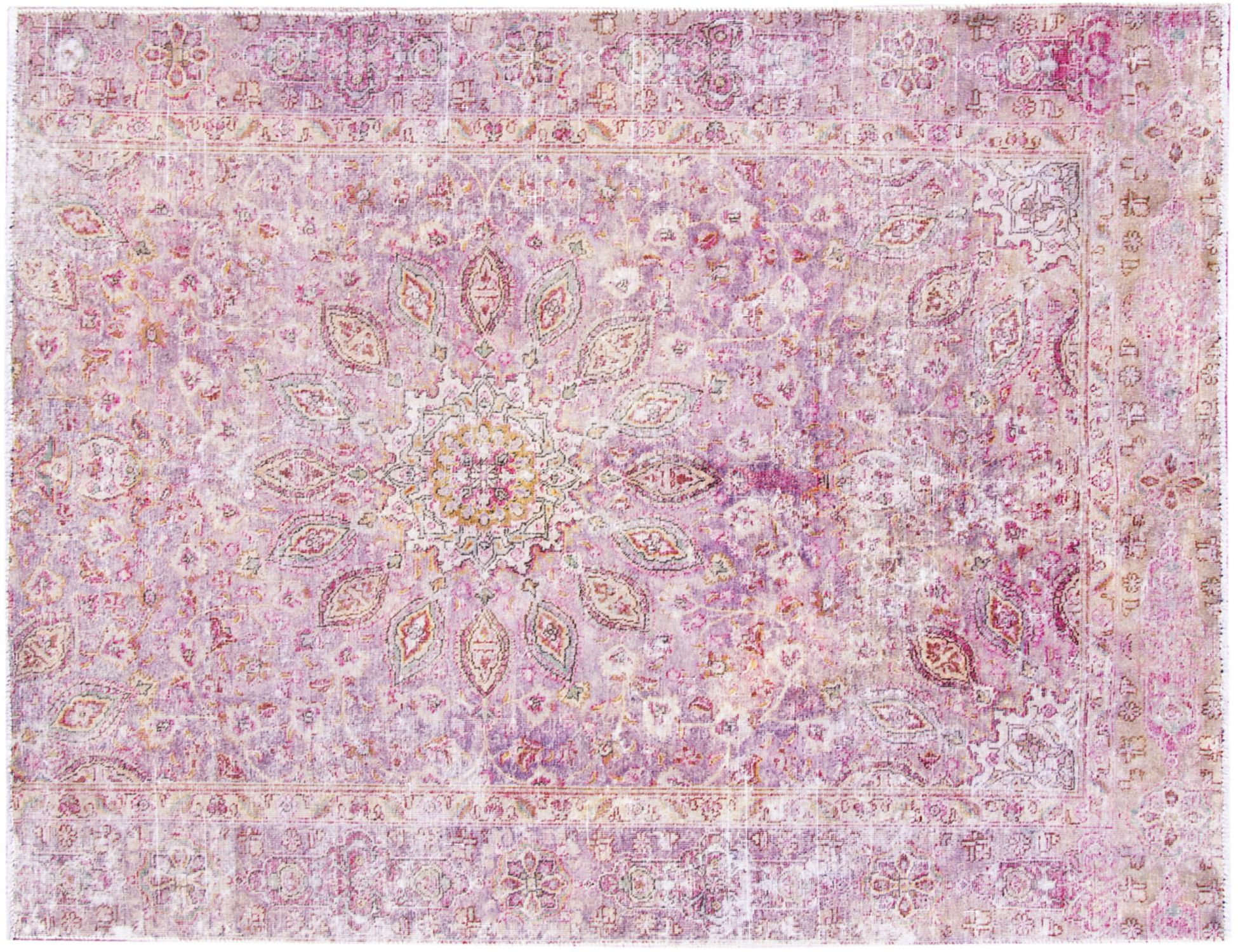 Περσικό Vintage  Μωβ <br/>220 x 176 cm