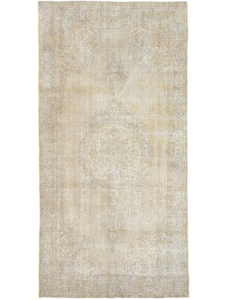 Persian Vintage Χαλί 275 x 140 Μπεζ