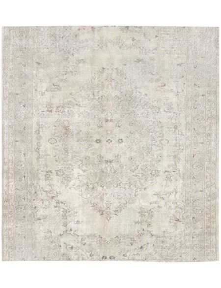 Persian Vintage Χαλί 176 x 176 Μπεζ
