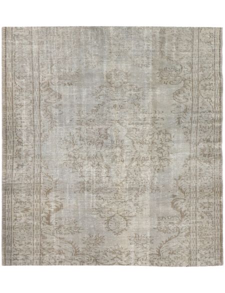 Persian Vintage Χαλί 175 x 175 Μπεζ