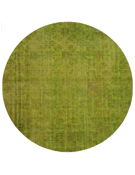 Persian Vintage Χαλί 188 x 188 Πράσινο
