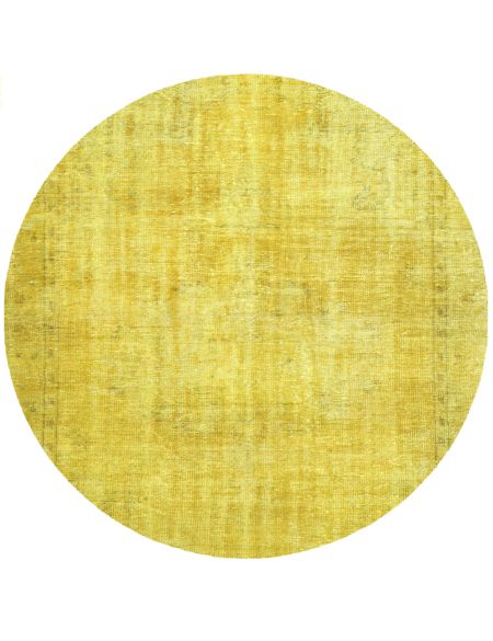 Persian Vintage Χαλί 162 x 162 Κίτρινο