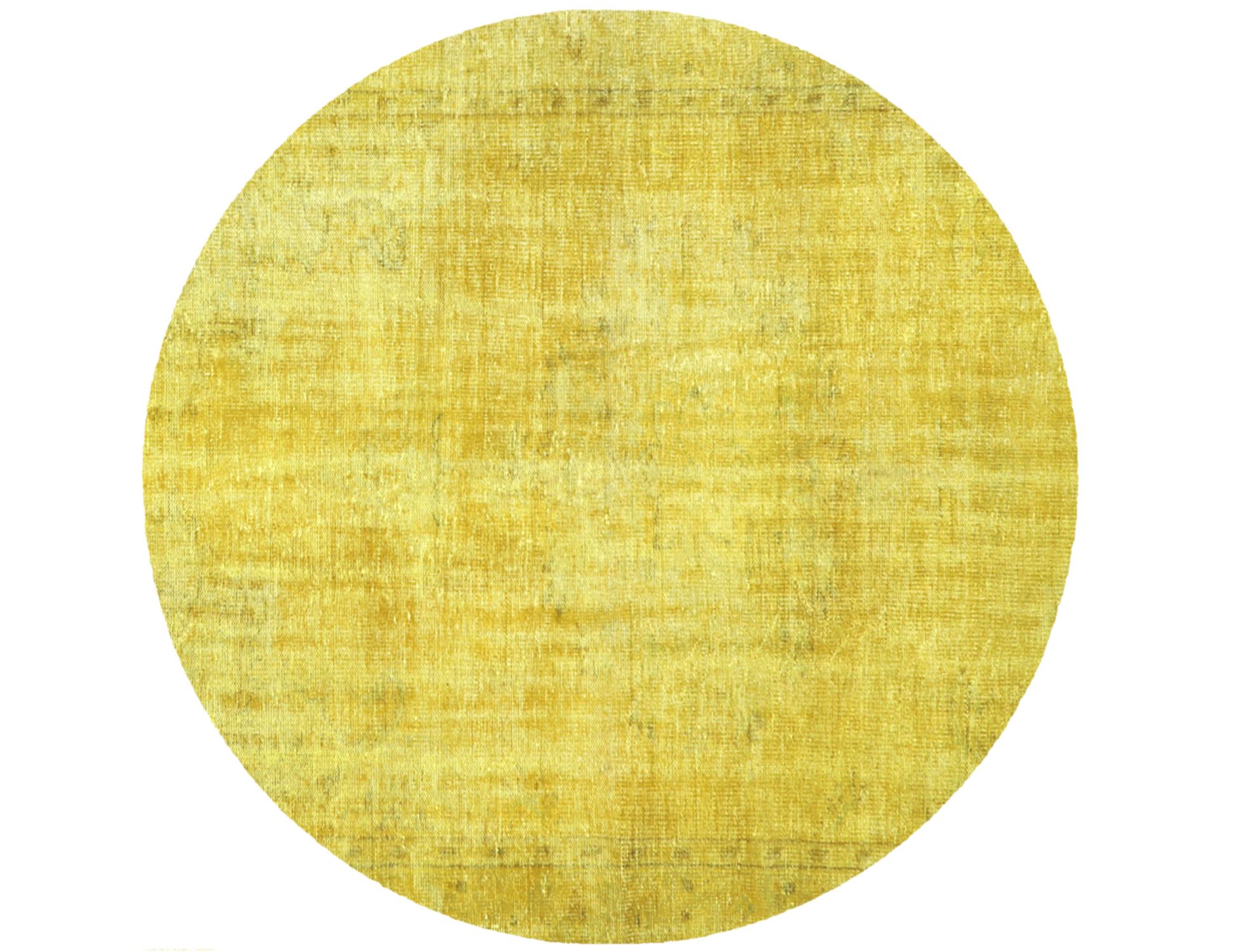 Persian Vintage Χαλί  Κίτρινο <br/>162 x 162 cm